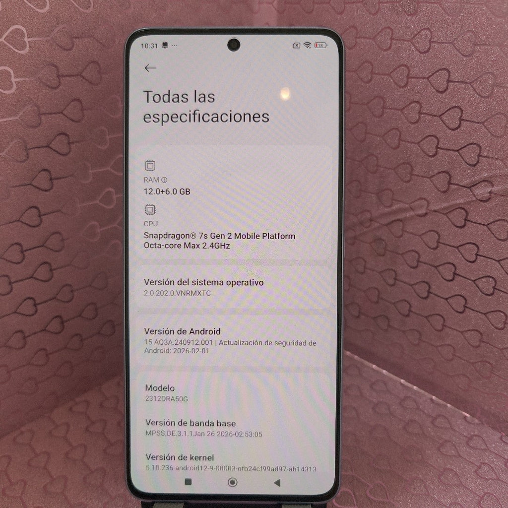 CELULAR XIAOMI REDMI NOTE 13 PRO 2312DRA50G (2023) 512 GB 12 GB RAM (SEMINUEVO)