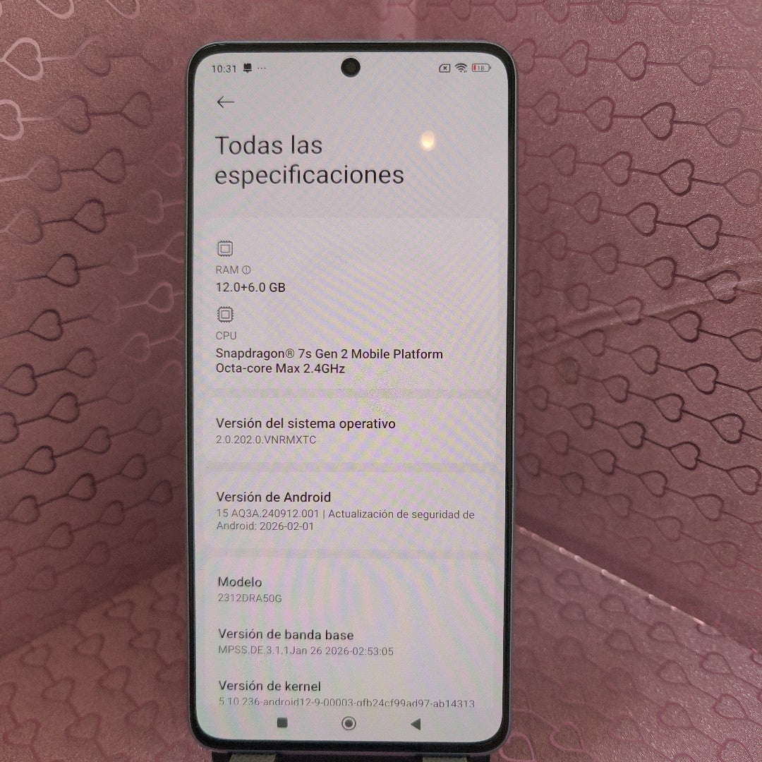 CELULAR XIAOMI REDMI NOTE 13 PRO 2312DRA50G (2023) 512 GB 12 GB RAM (SEMINUEVO)