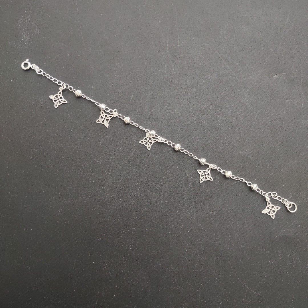PULSERA TEJIDO ESPECIAL PLATA .925 18 CM 3.2 GR (NUEVO)