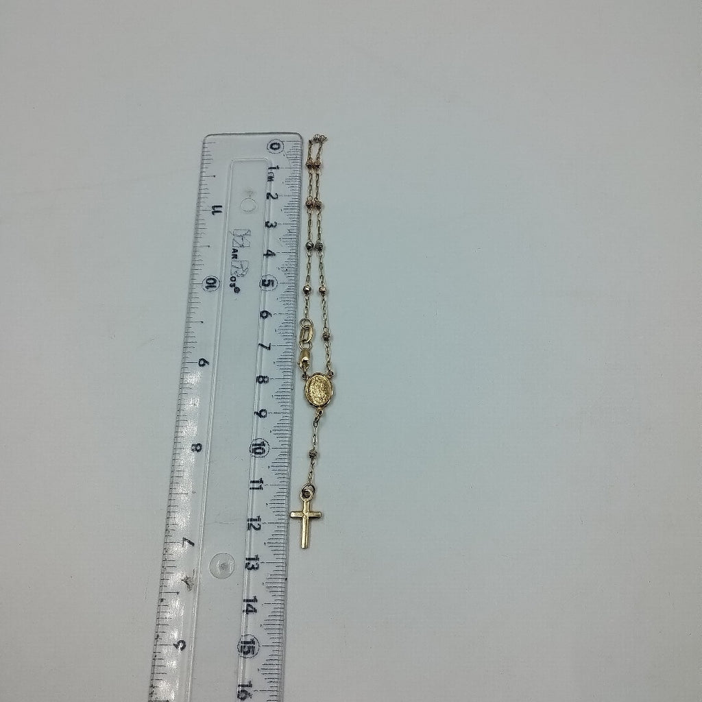 PULSERA ORO,ORO COMBINADO 14 K 2,60 GRMS (SEMINUEVO)