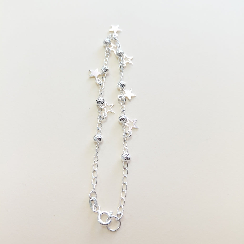 PULSERA TEJIDO ESPECIAL PLATA .925 18 CM 3.1 GR (NUEVO)