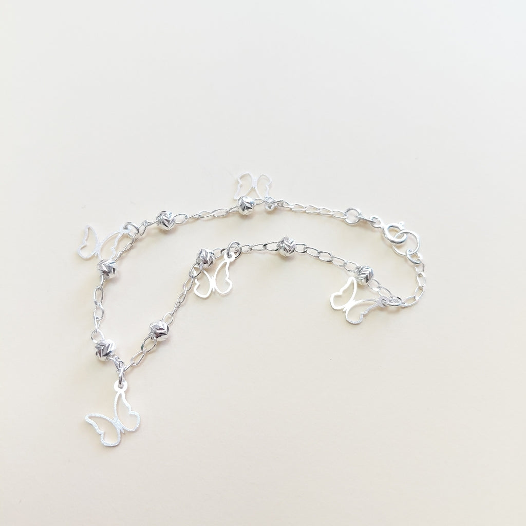 PULSERA TEJIDO ESPECIAL PLATA .925 18 CM 2.8 GR (NUEVO)