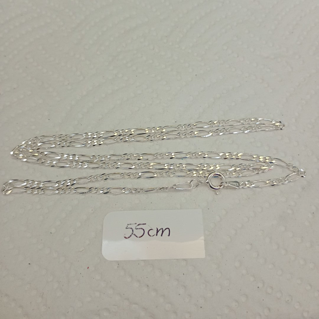 CADENA TEJIDO 3X1 PLATA .925 55 CM 4.1 GR (NUEVO)