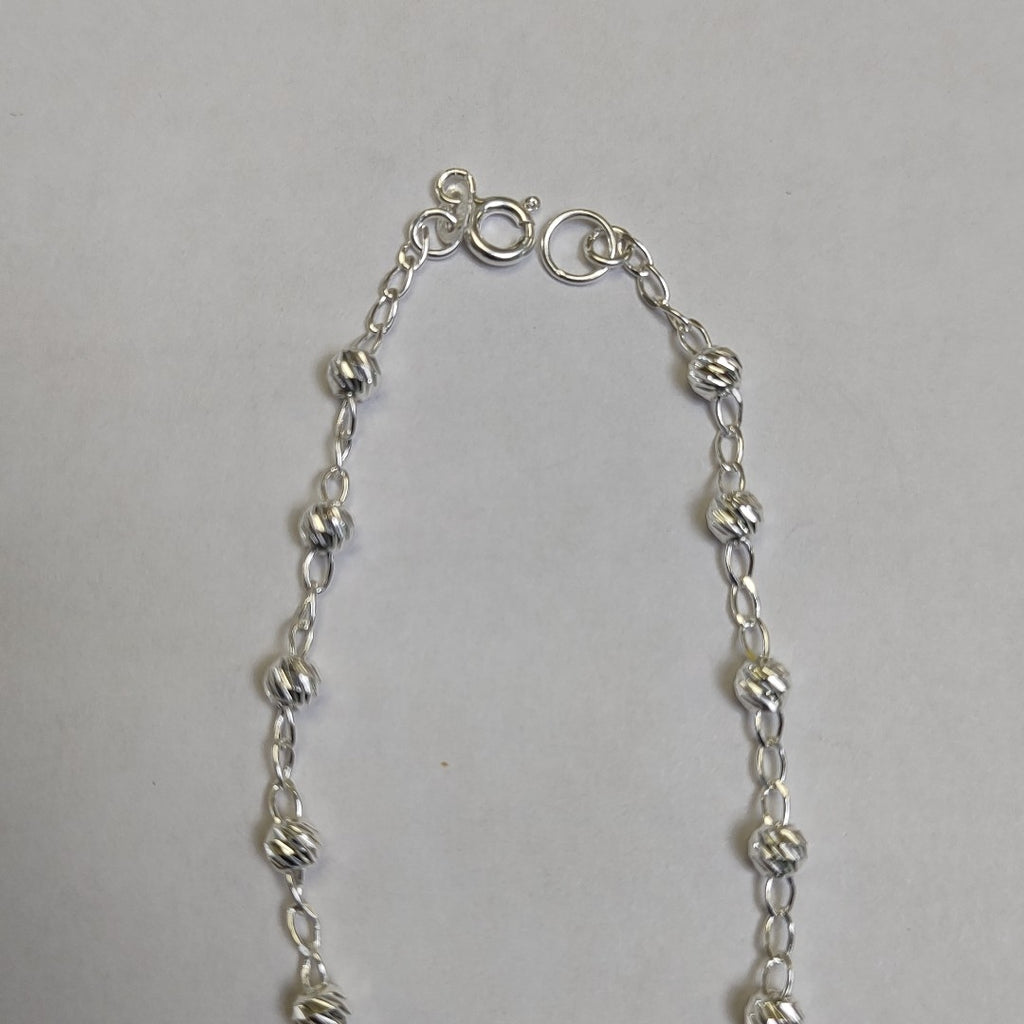 PULSERA TEJIDO TEJIDO ESPECIAL PLATA .925 18 CM 4 GR (NUEVO)