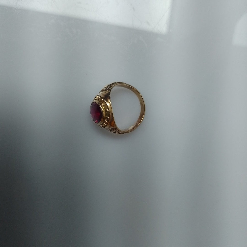 ANILLO DE GRADUACIÓN ORO 8 K 10,00 GRMS (SEMINUEVO)