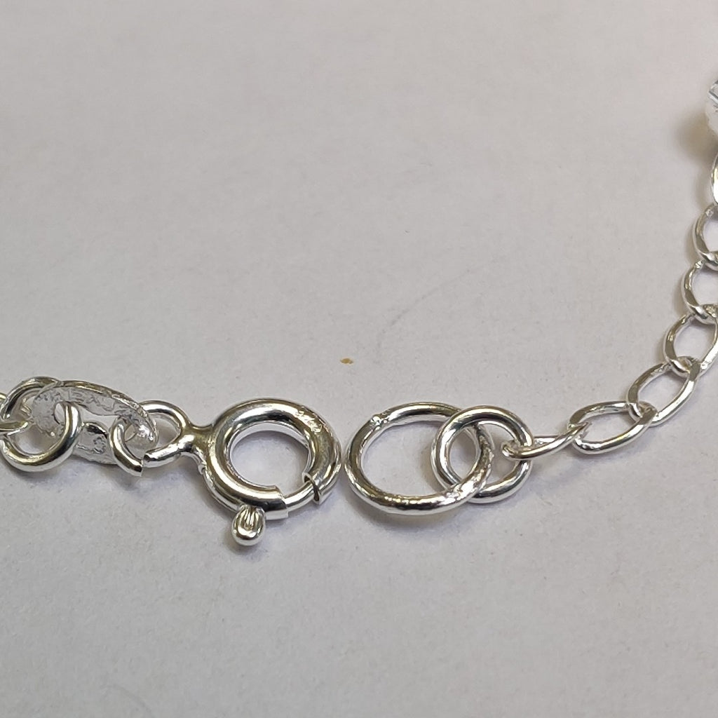 PULSERA TEJIDO ESPECIAL PLATA .925 18 CM 3.1 GR (NUEVO)