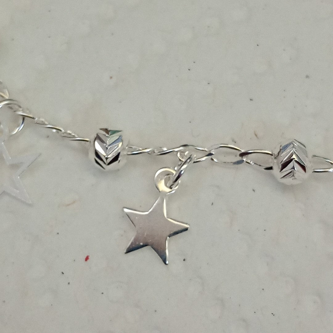 PULSERA TEJIDO ESPECIAL PLATA .925 18 CM 3.1 GR (NUEVO)