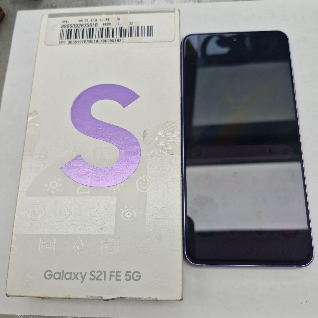 CELULAR SAMSUNG GALAXY S21 FE 5G SM-G990E 128 GB 6 GB RAM (SEMINUEVO)