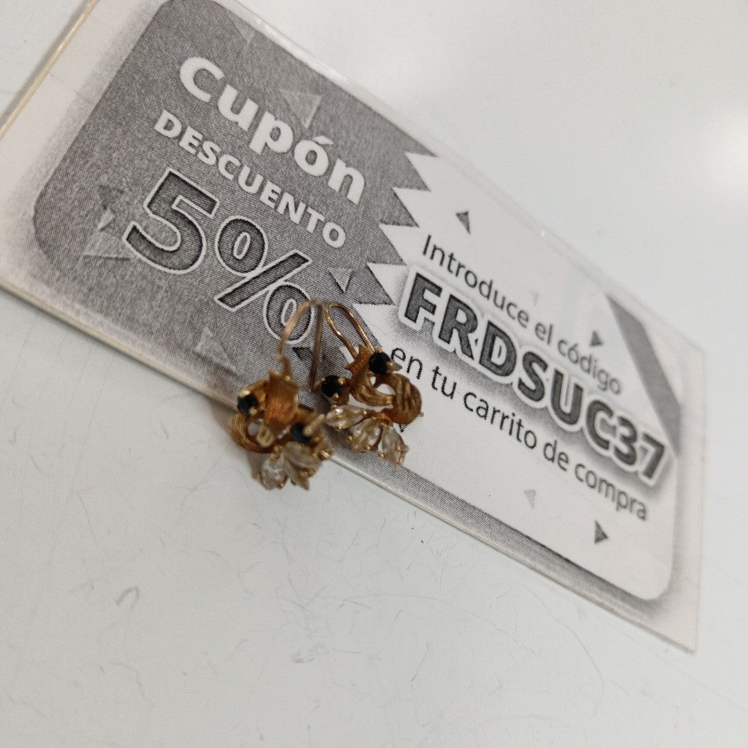 ARETES PAR ORO 10 K 2.6 GRMS (SEMINUEVO)
