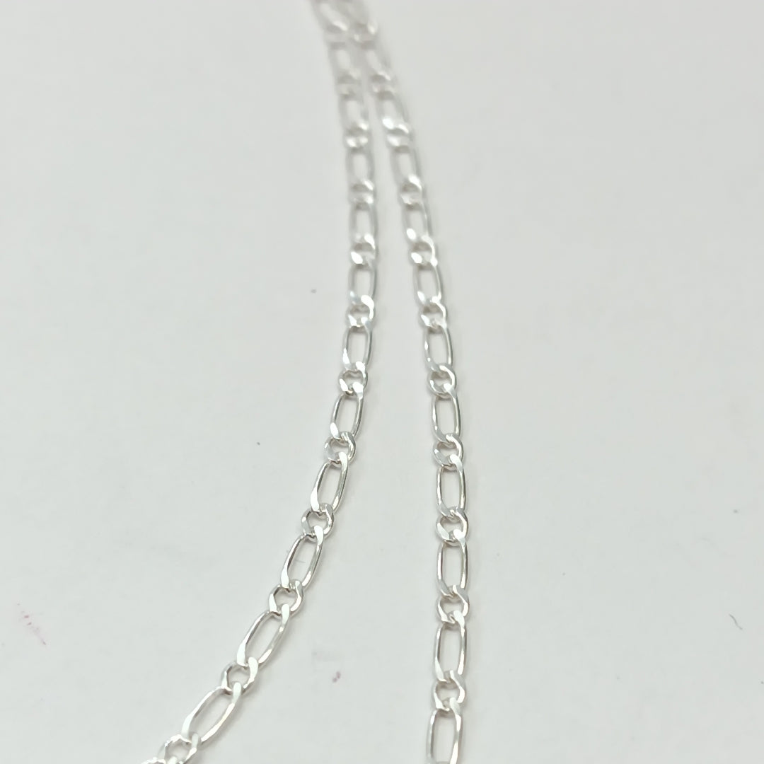CADENA TEJIDO 1X1 PLATA .925 55 CM 3 GR (NUEVO)