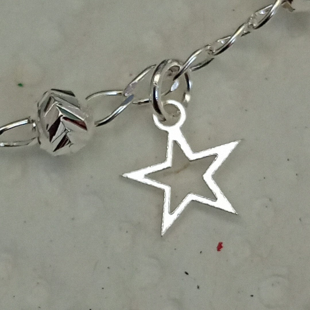 PULSERA TEJIDO ESPECIAL PLATA .925 18 CM 3.1 GR (NUEVO)