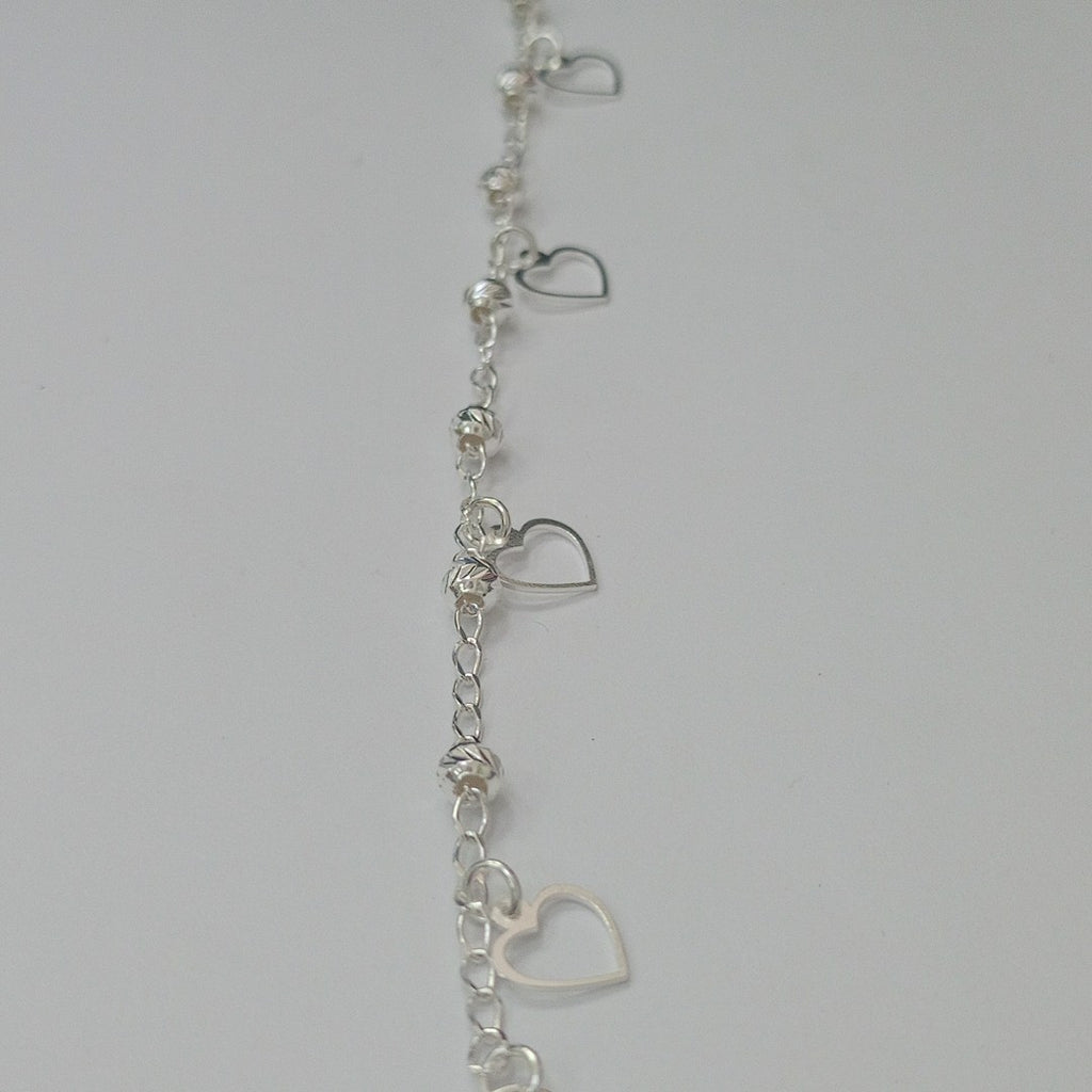 PULSERA TEJIDO ESPECIAL PLATA .925 18 CM 2.6 GR (NUEVO)