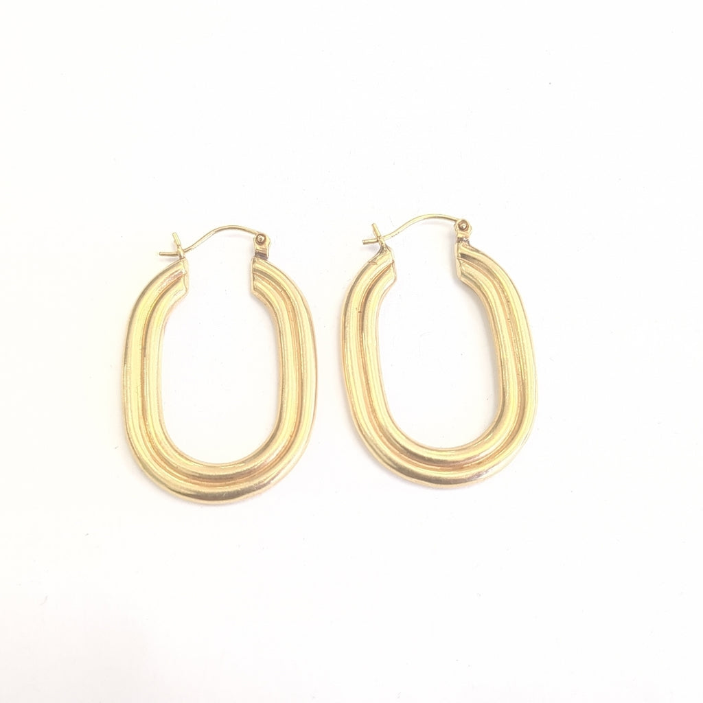ARRACADAS PAR ORO 10 K 3.5 GRMS (SEMINUEVO)