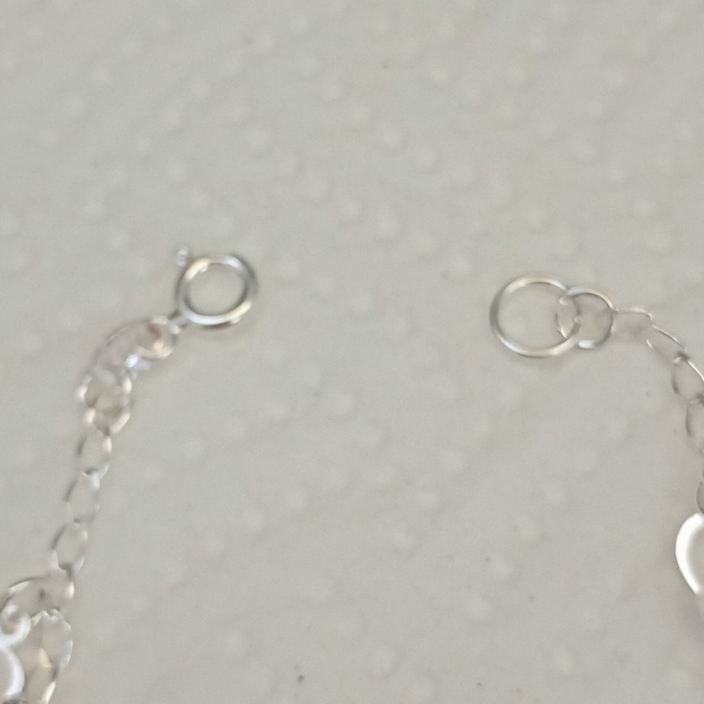 PULSERA TEJIDO ESPECIAL PLATA .925 18 CM 2.7 GR (NUEVO)