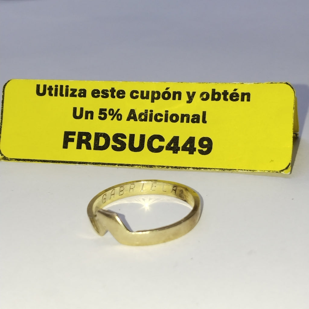 ANILLITO ORO 10 K 2,50 GRMS (SEMINUEVO)