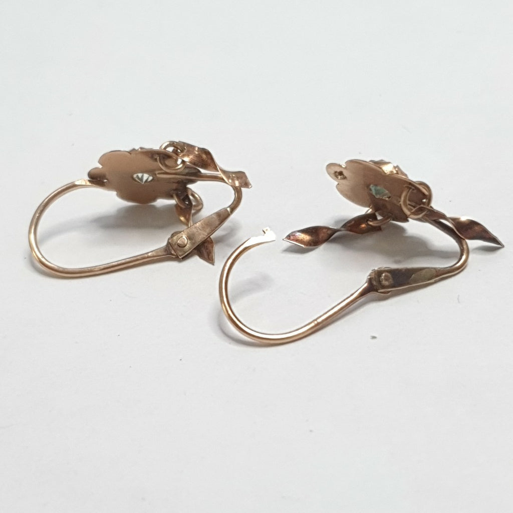 ARETES PAR ORO 8 K 1,60 GRMS (SEMINUEVO)