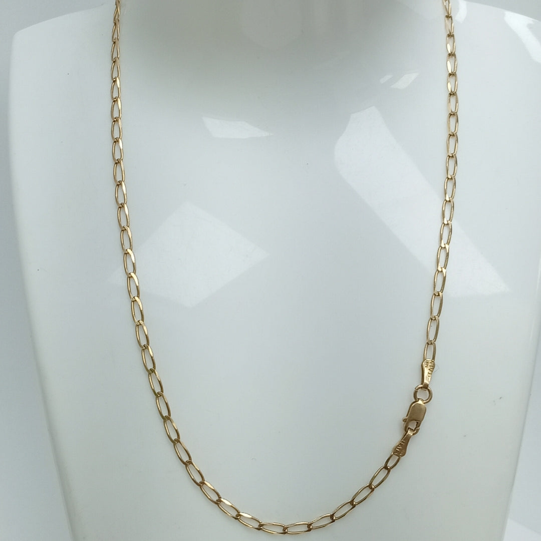 CADENA ORO 14 K 3,00 GRMS (SEMINUEVO)