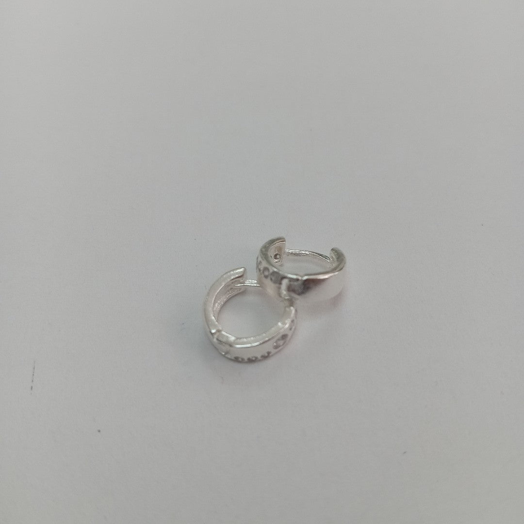 ARRACADAS C/CIRCONIAS PLATA .925 2.1 GR (NUEVO)