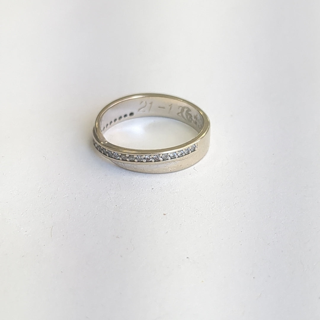 ARGOLLA ORO BLANCO 14 K 2,30 GRMS (SEMINUEVO)