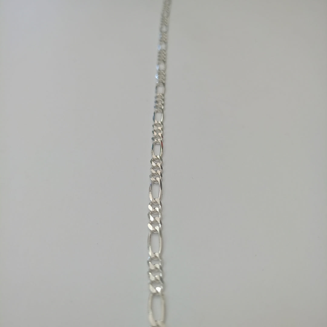PULSERA TEJIDO 3X1 PLATA .925 18 CM 2.9 GR (NUEVO)