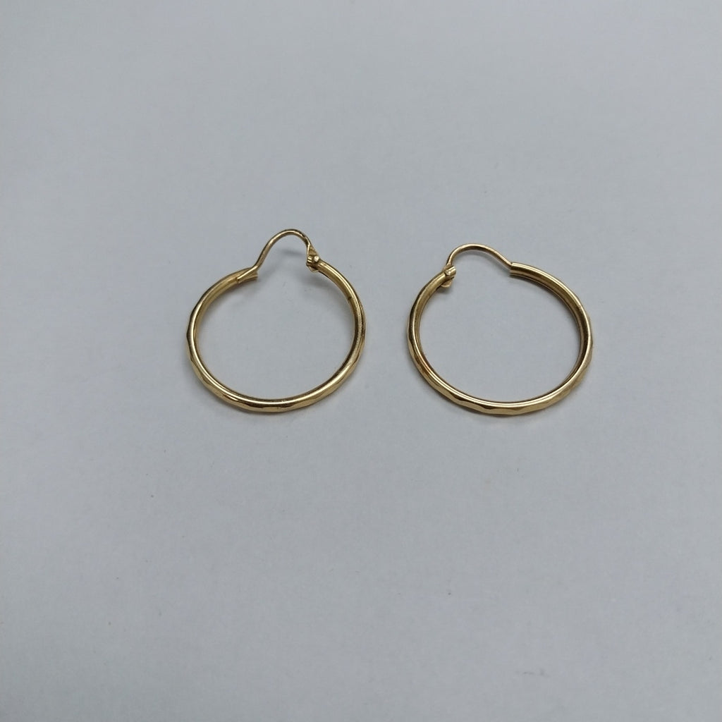 ARRACADAS PAR ORO 14 K 1.5 GRMS (SEMINUEVO)