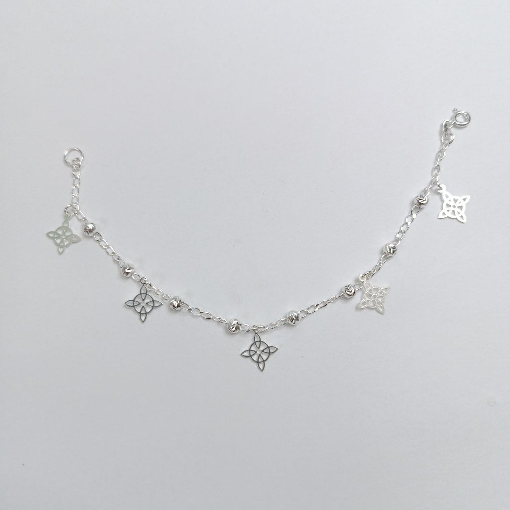 PULSERA TEJIDO ESPECIAL PLATA .925 18 CM 3.2 GR (NUEVO)