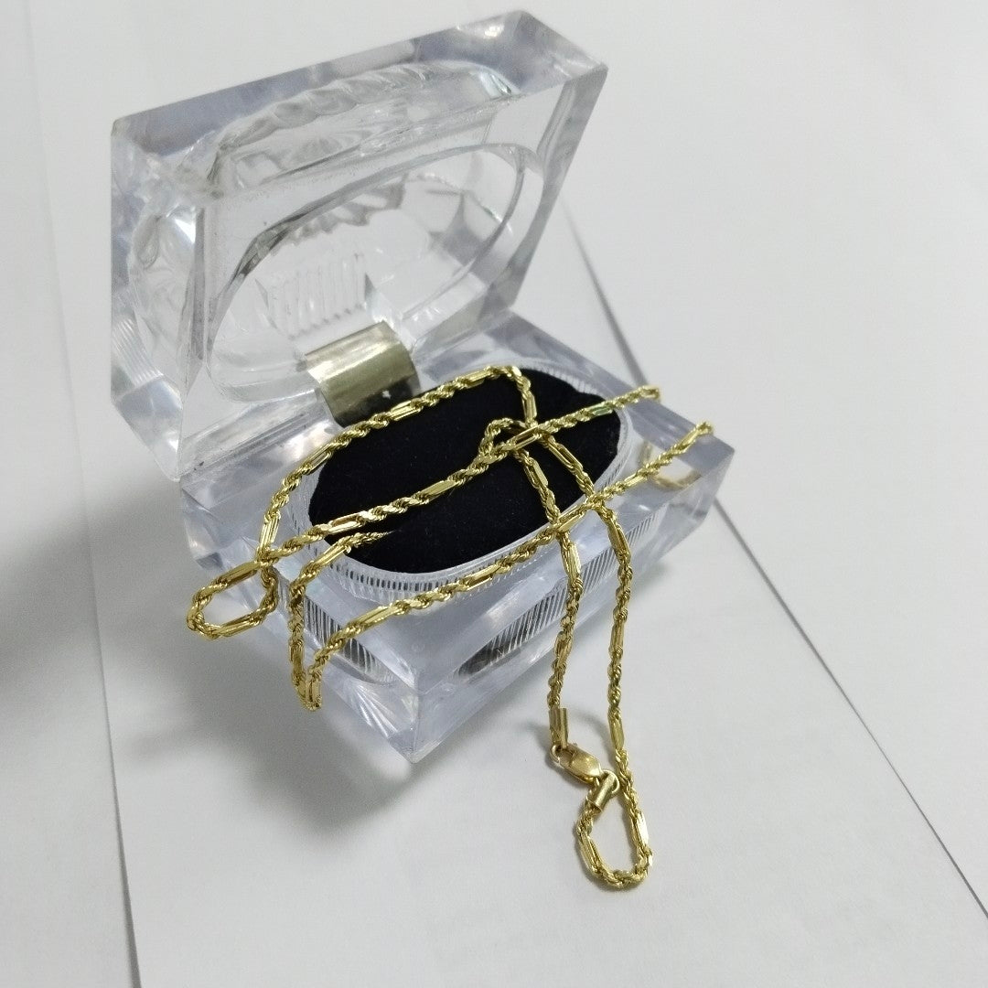 CADENA ORO 14 K 3.9 GRMS (SEMINUEVO)