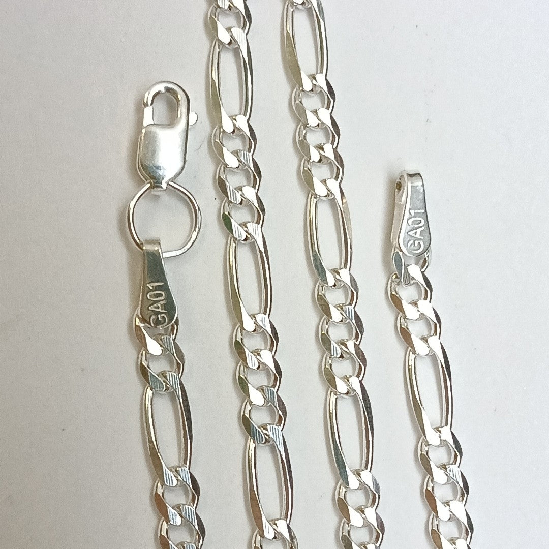 CADENA TEJIDO 3X1 PLATA .925 55 CM 7.6 GR (NUEVO)