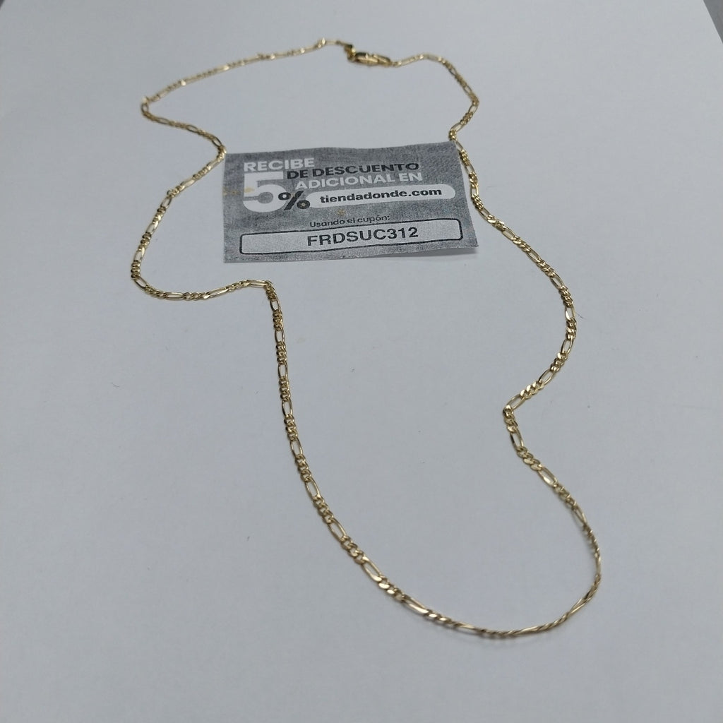 CADENA ORO 14 K 3.3 GRMS (SEMINUEVO)