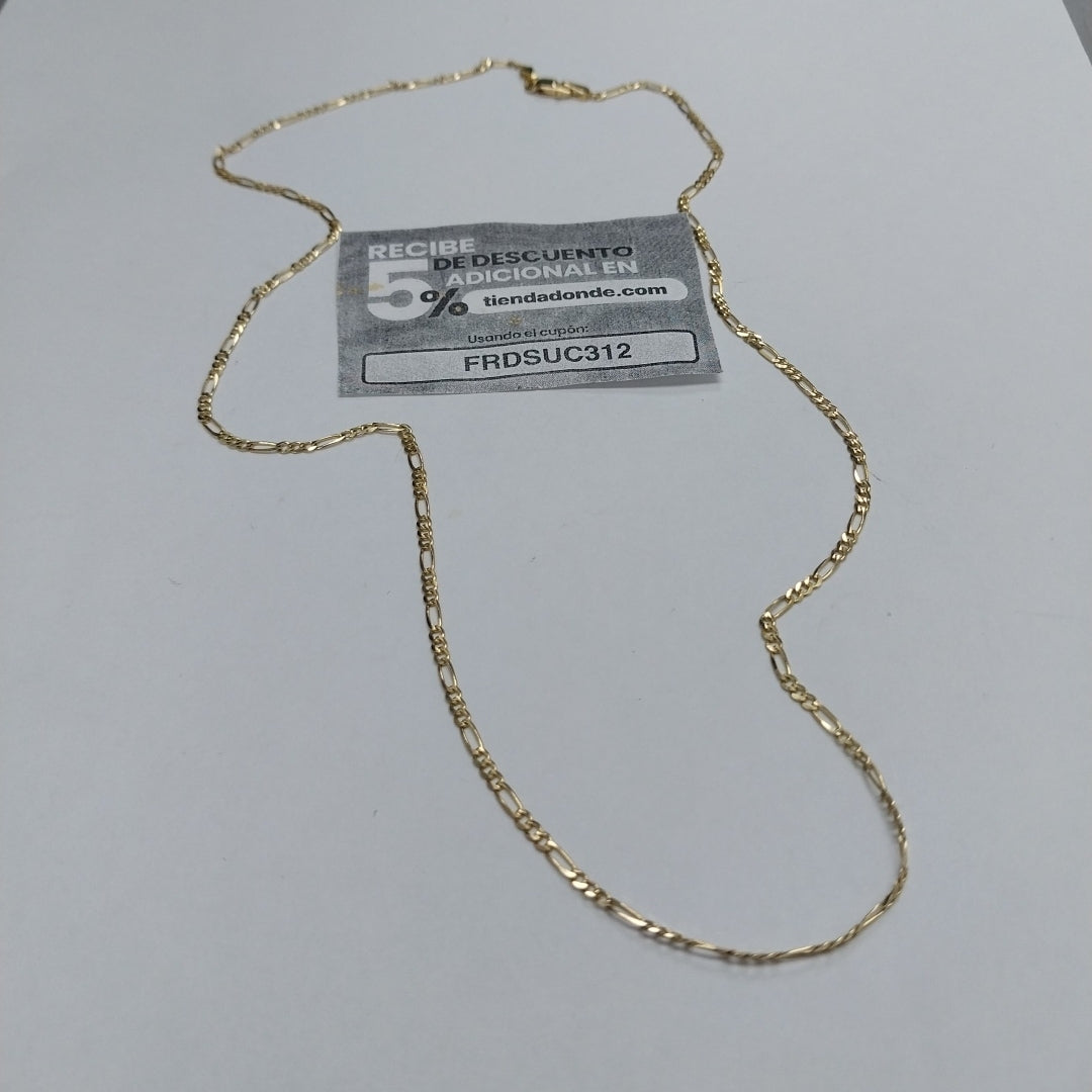 CADENA ORO 14 K 3.3 GRMS (SEMINUEVO)