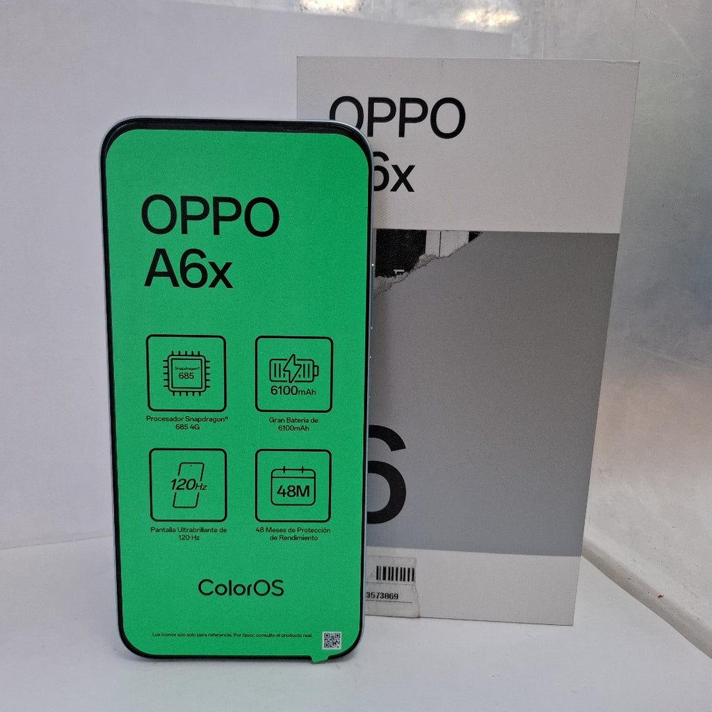 CELULAR OPPO  A6X CPH2819 (2025) 128 GB 4 GB RAM (SEMINUEVO)