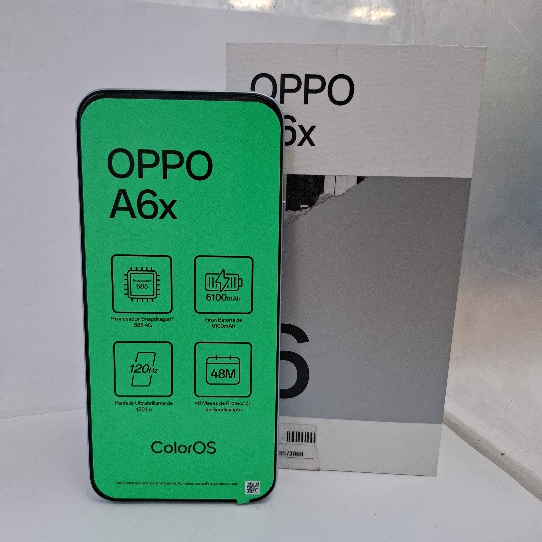 CELULAR OPPO  A6X CPH2819 (2025) 128 GB 4 GB RAM (SEMINUEVO)