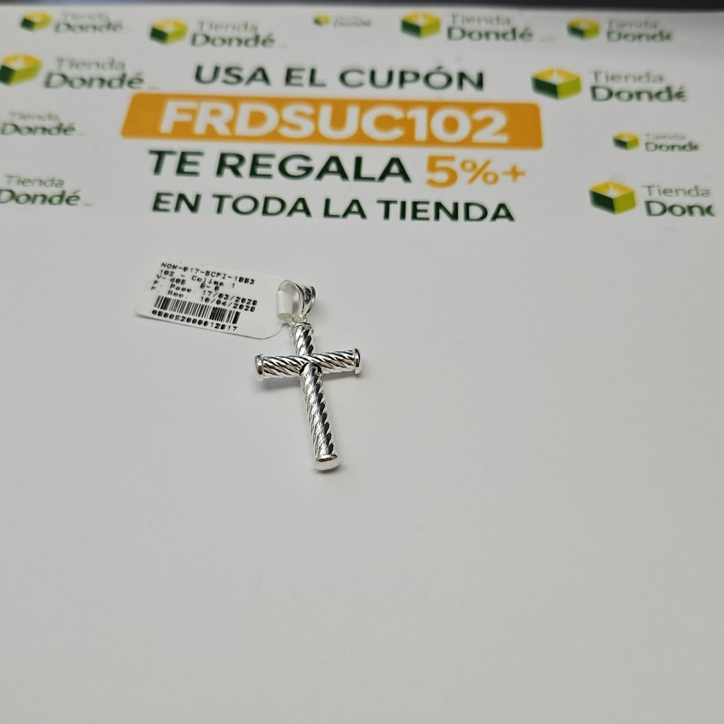 CRUZ PLATA .925 3.1 GR (NUEVO)