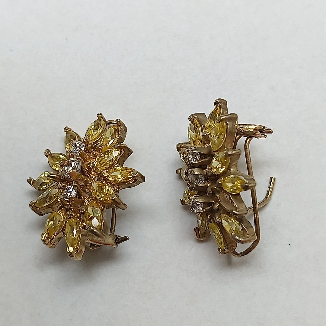 ARETES PAR ORO 10 K 4.4 GRMS (SEMINUEVO)