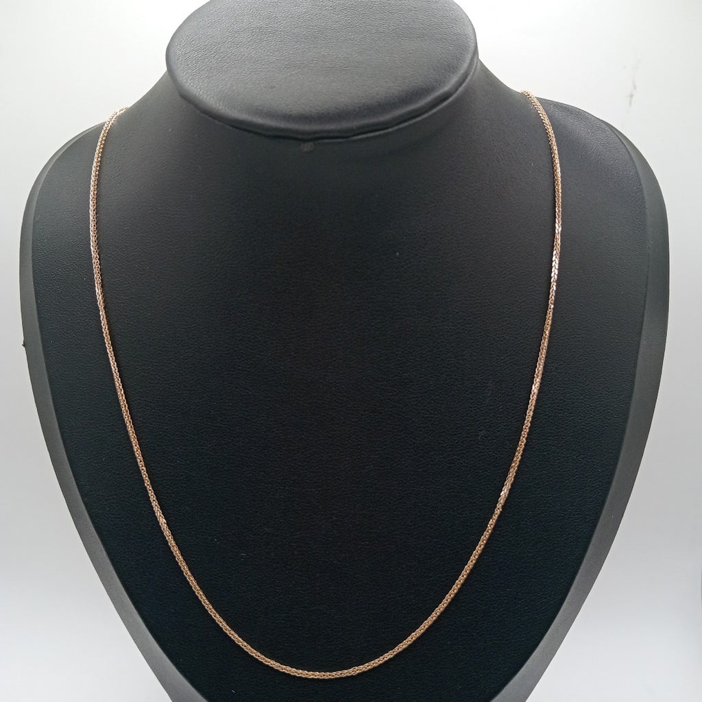 CADENA ORO,RODIADO 10 K 2,40 GRMS (SEMINUEVO)