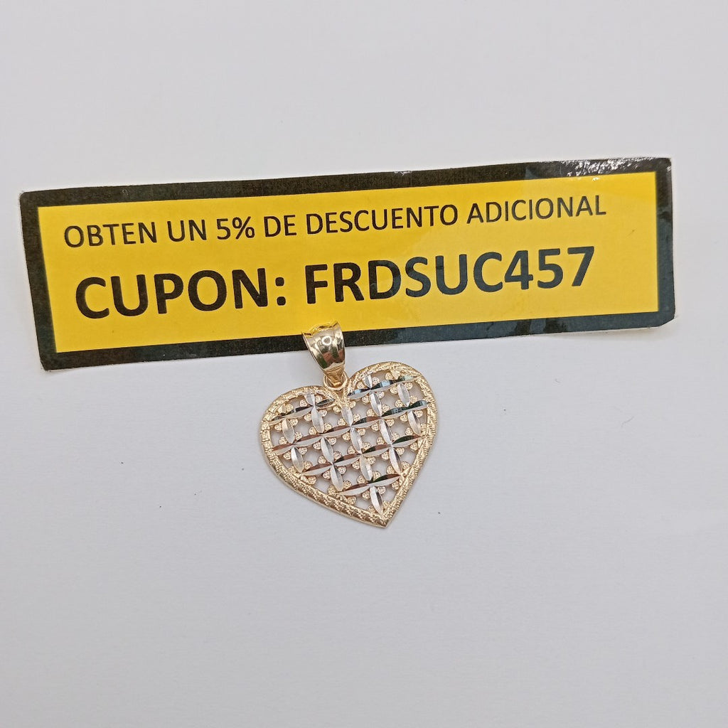 DIJE ORO,RODIADO 14 K 2,10 GRMS (SEMINUEVO)