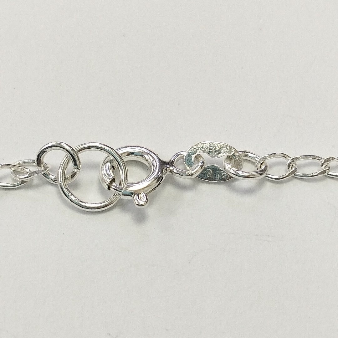 PULSERA TEJIDO ESPECIAL PLATA .925 18 CM 2.8 GR (NUEVO)