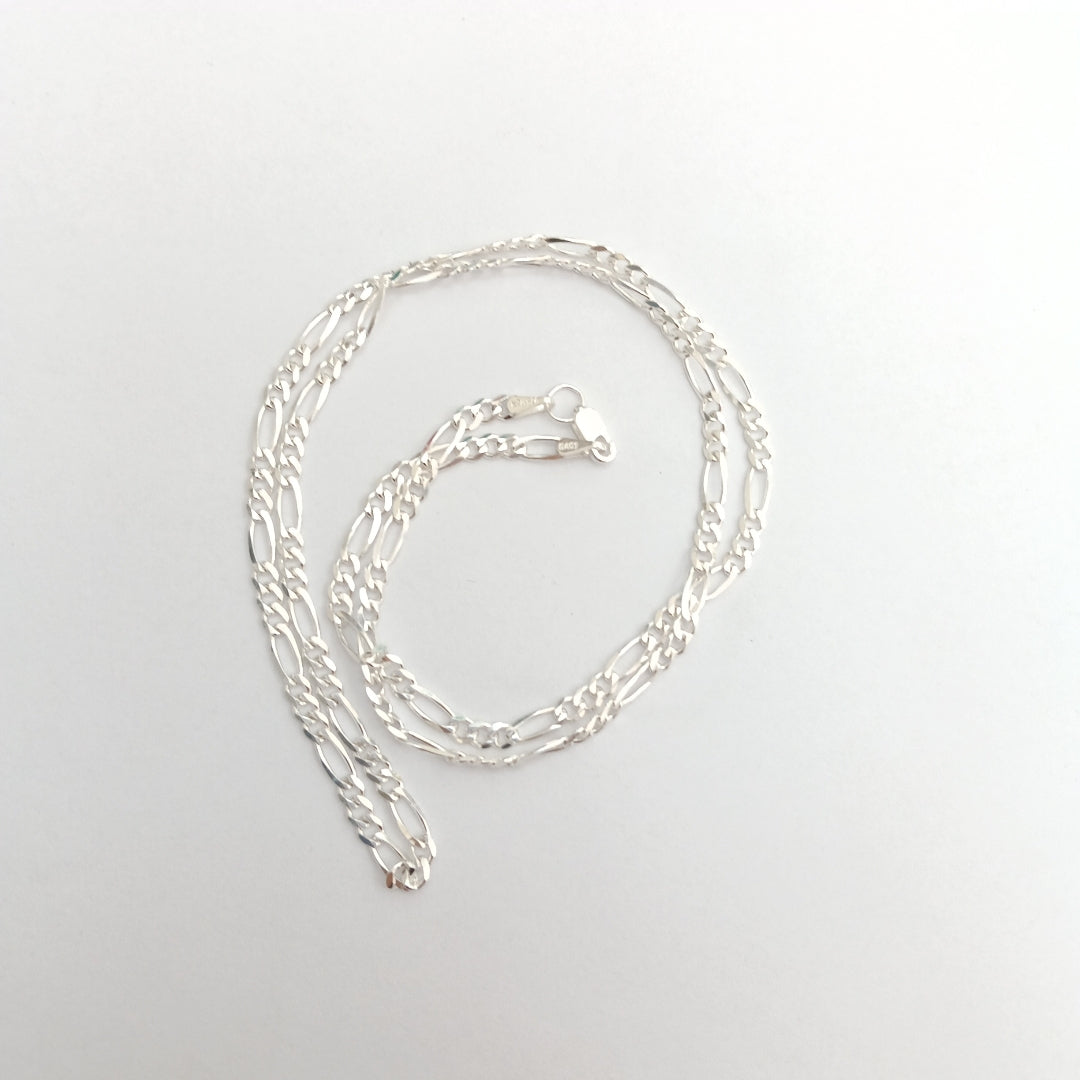 CADENA TEJIDO 3X1 PLATA .925 55 CM 7.2 GR (NUEVO)
