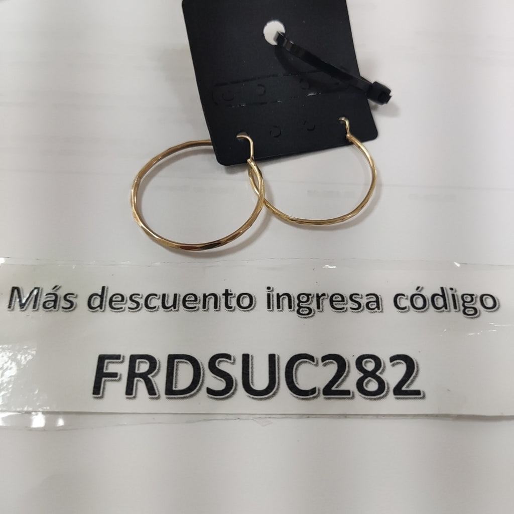 ARRACADAS PAR ORO 10 K 2.1 GRMS (SEMINUEVO)