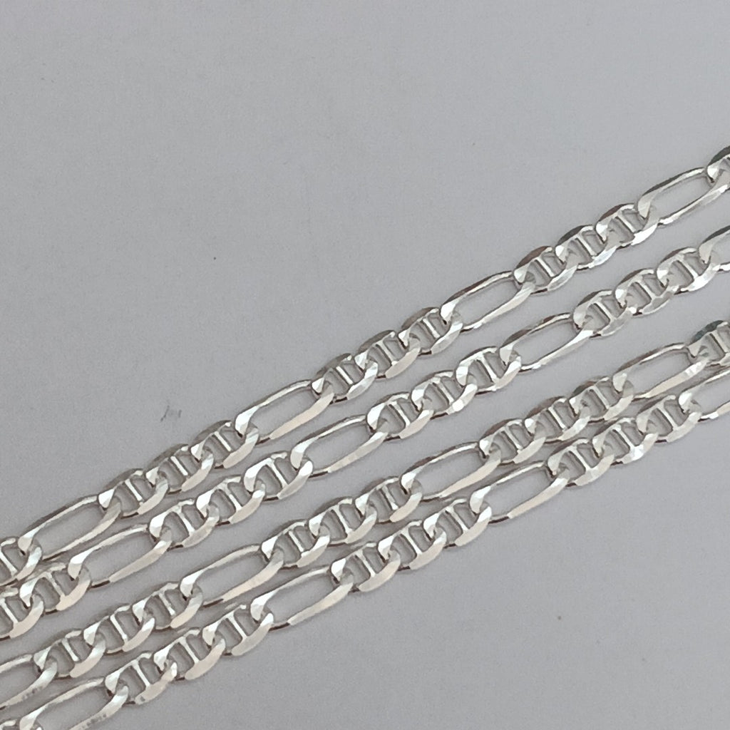 CADENA TEJIDO MARINERO PLATA .925 55 CM 6.9 GR (NUEVO)
