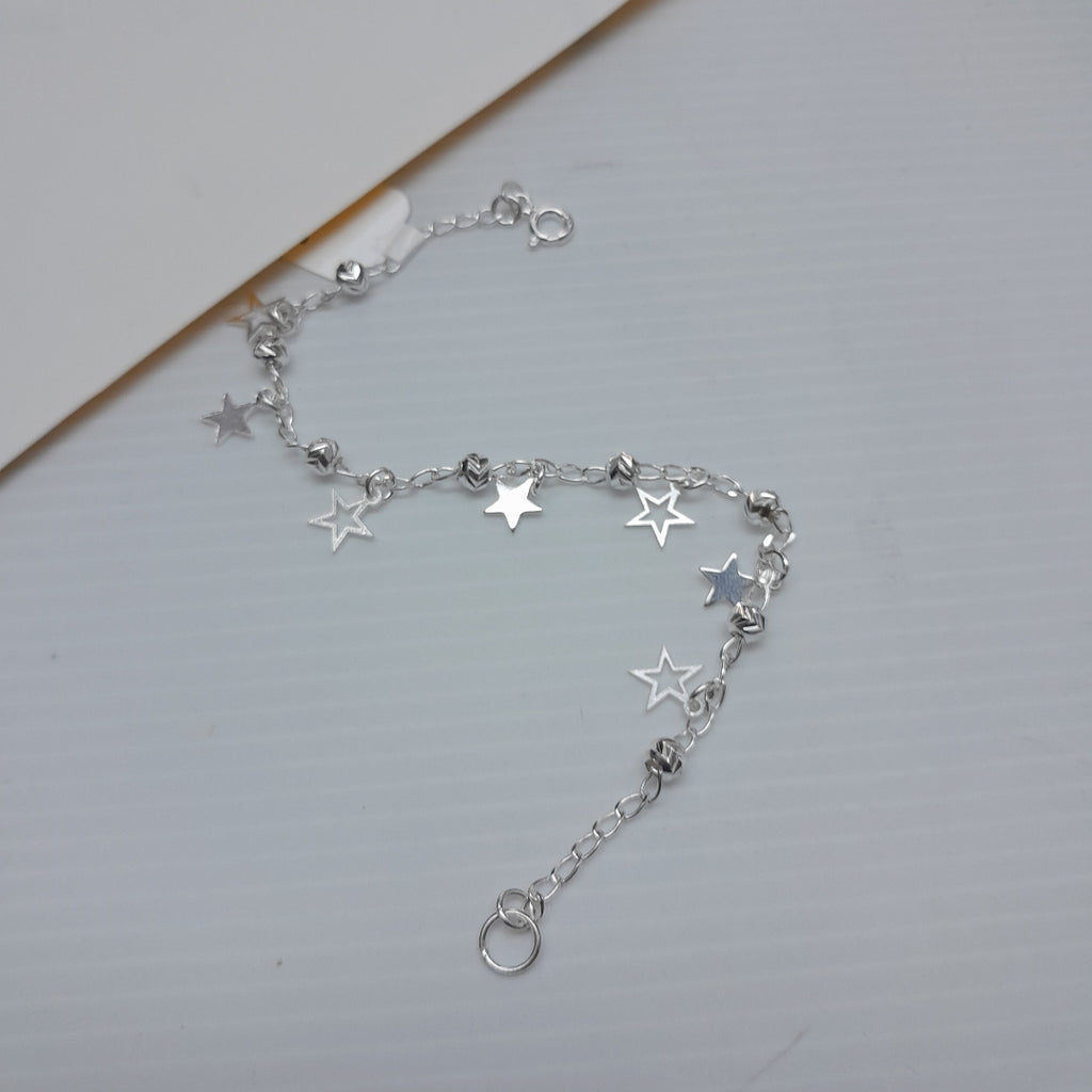 PULSERA TEJIDO ESPECIAL PLATA .925 18 CM 3.1 GR (NUEVO)
