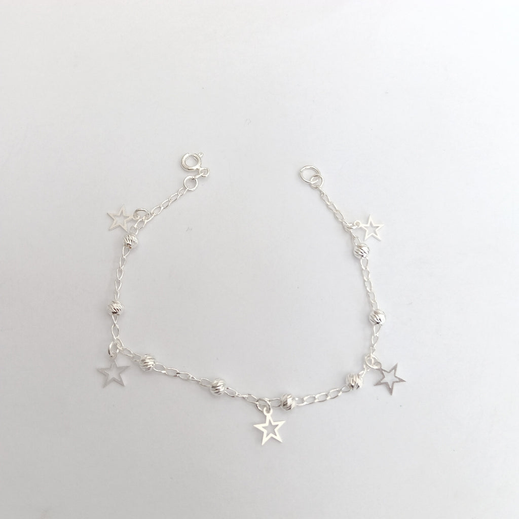 PULSERA TEJIDO ESPECIAL PLATA .925 18 CM 2.7 GR (NUEVO)