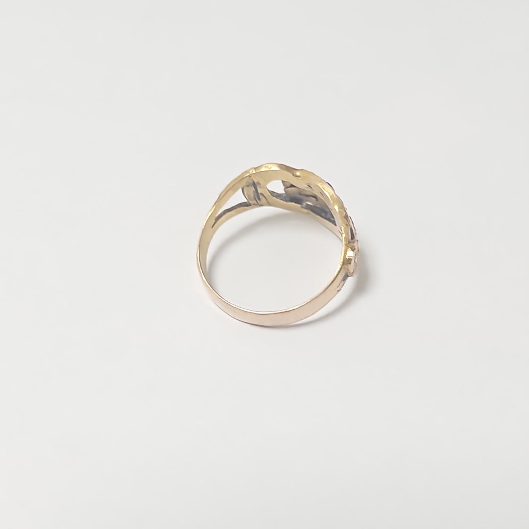 ANILLO CONMEMORATIVO ORO 8 K 2,70 GRMS (SEMINUEVO)