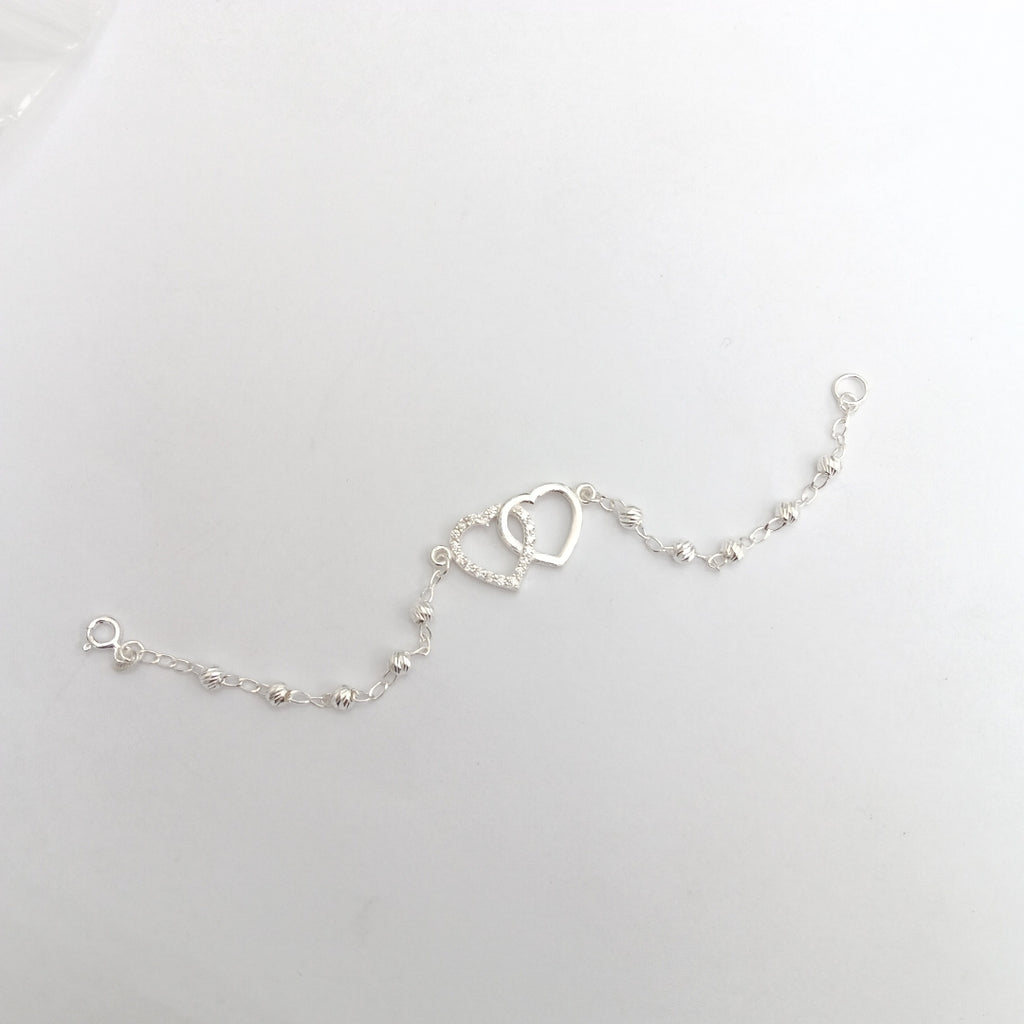PULSERA TEJIDO TEJIDO ESPECIAL PLATA .925 18 CM 4 GR (NUEVO)