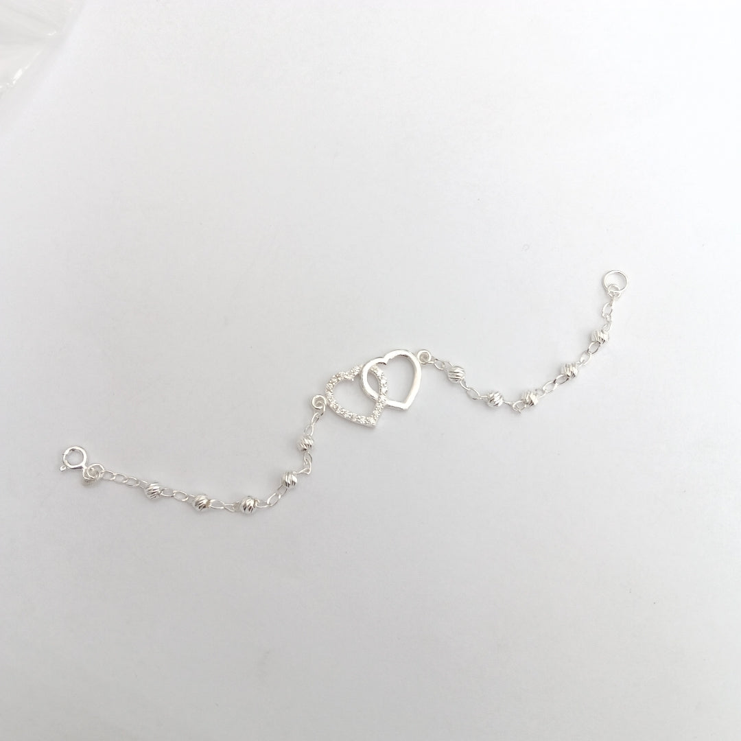 PULSERA TEJIDO TEJIDO ESPECIAL PLATA .925 18 CM 4 GR (NUEVO)
