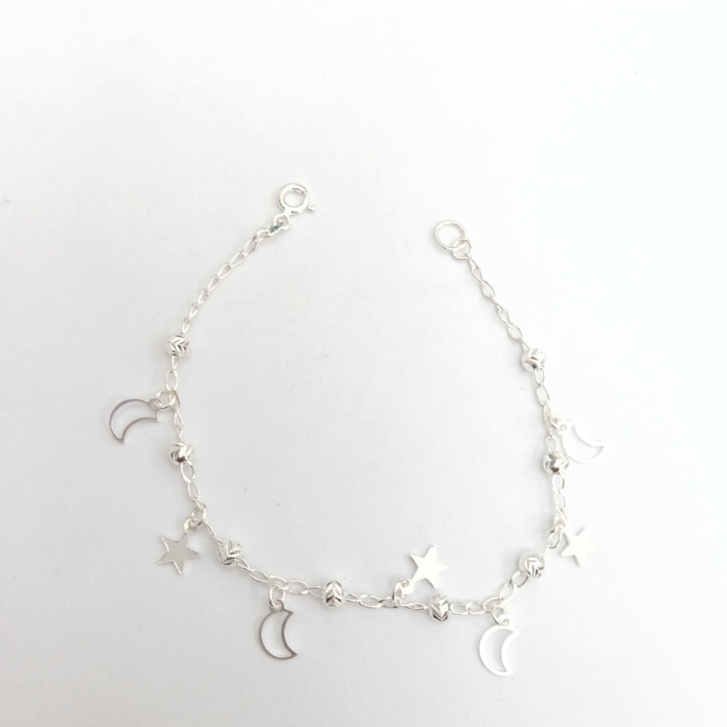 PULSERA TEJIDO TEJIDO ESPECIAL PLATA .925 18 CM 3.1 GR (NUEVO)