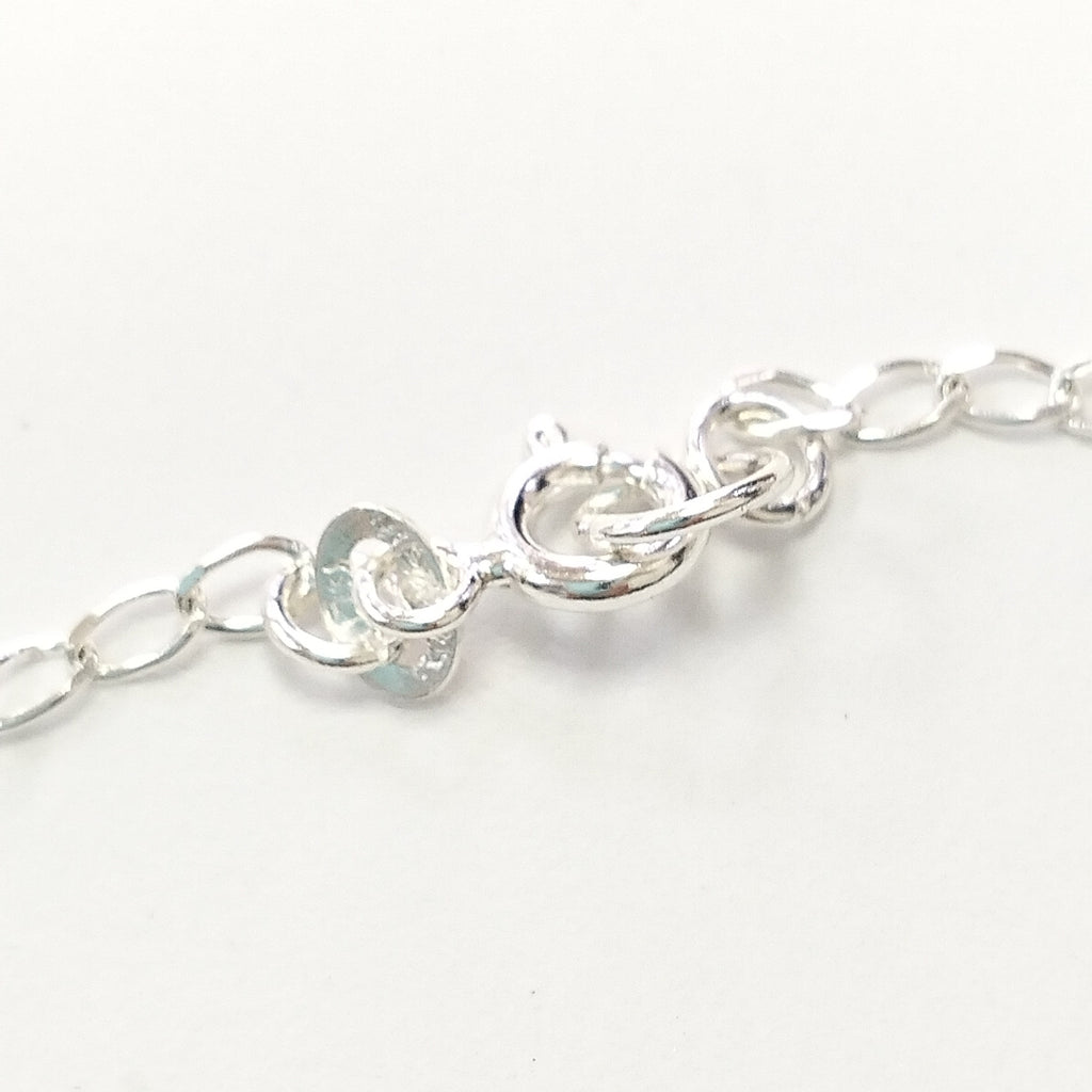 PULSERA TEJIDO ESPECIAL PLATA .925 18 CM 3.1 GR (NUEVO)