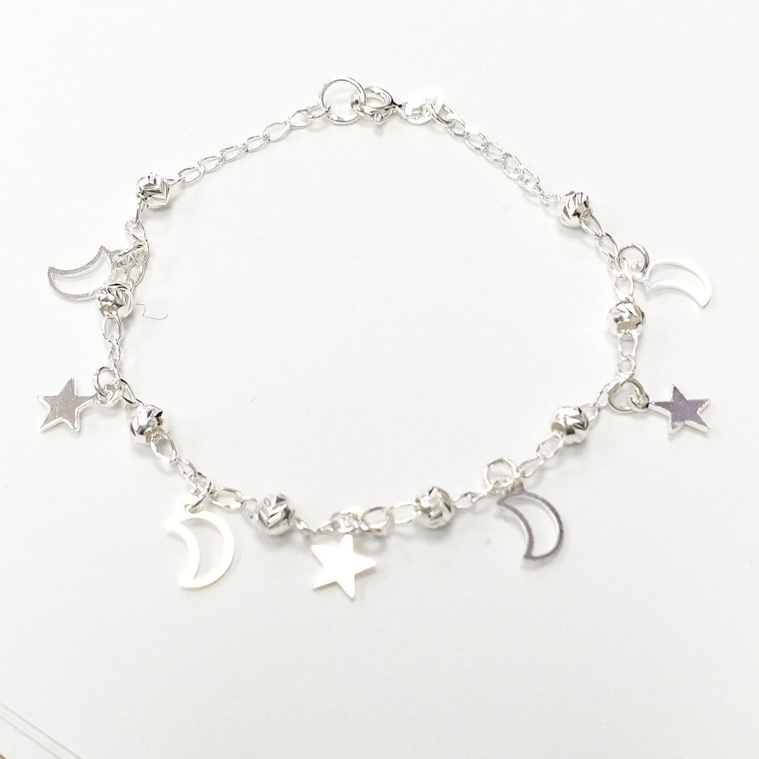 PULSERA TEJIDO TEJIDO ESPECIAL PLATA .925 18 CM 3.1 GR (NUEVO)