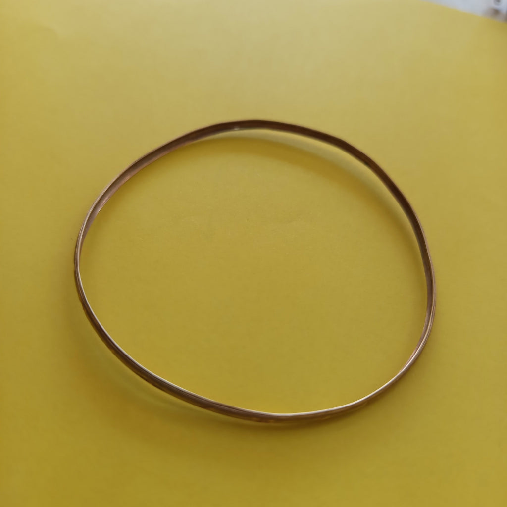PULSERA RIGIDA ORO, ORO COMBINADO 8 K 2.7 GRMS (SEMINUEVO)