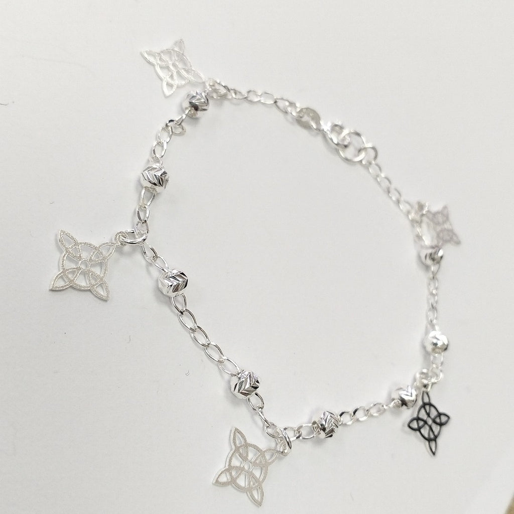 PULSERA TEJIDO ESPECIAL PLATA .925 18 CM 3.1 GR (NUEVO)